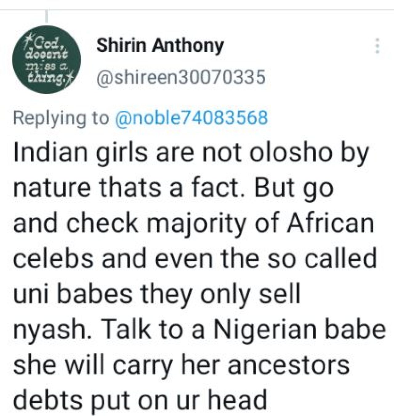 Talk to them and they will carry their ancestors debts on your head - Indian widow of Nigerian man drags Naija women on SM. AdvertAfrica News on afronewswire.com: Amplifying Africa's Voice | afronewswire.com | Breaking News & Stories