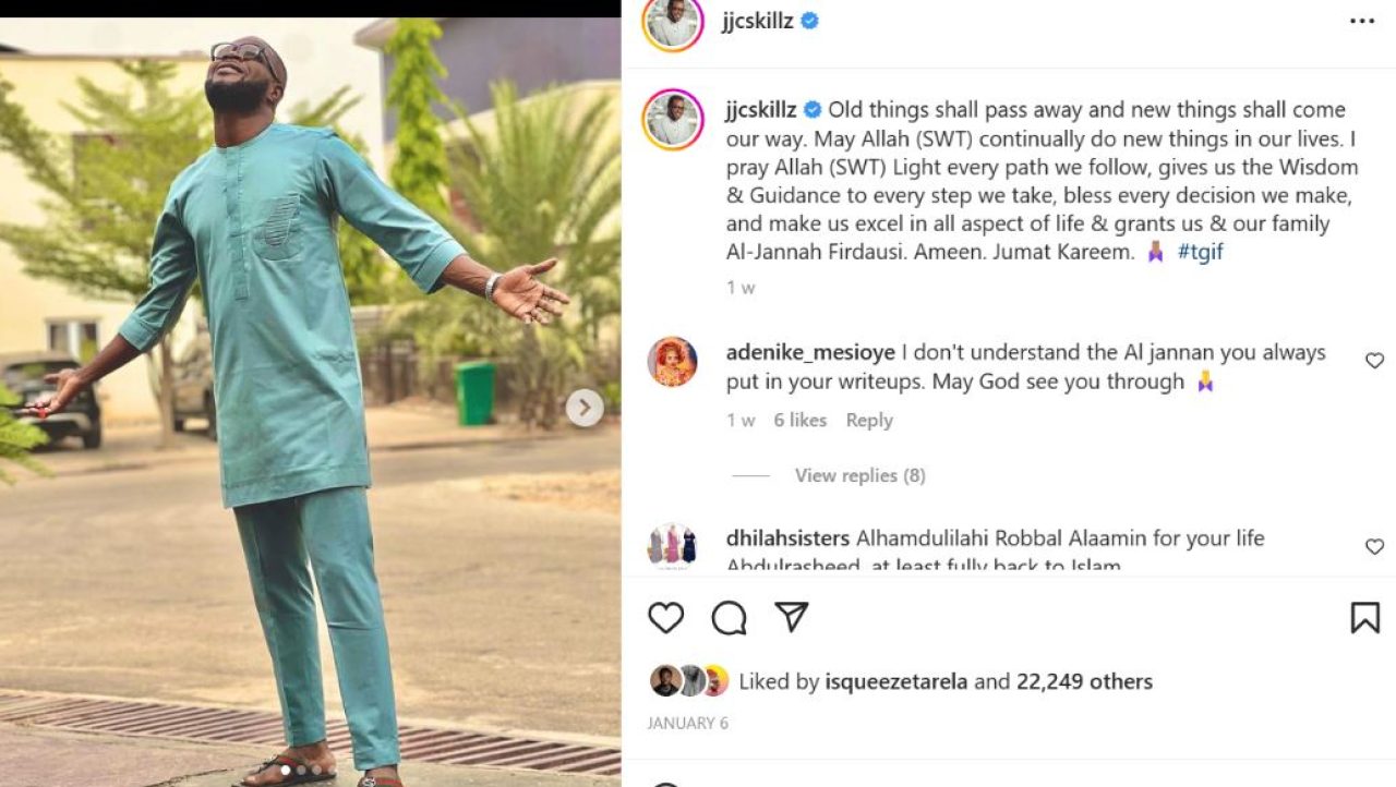 Funke Akindele's ex-husband stir reactions with his latest post. AdvertAfrica News on afronewswire.com: Amplifying Africa's Voice | afronewswire.com | Breaking News & Stories