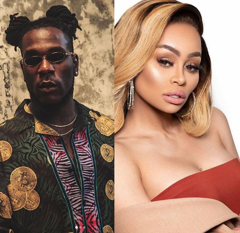 The thunder that will fire you..." Burna Boy warns Blac Chyna following reports she's coming to promote bleaching cream in NIgeria Afro News Wire