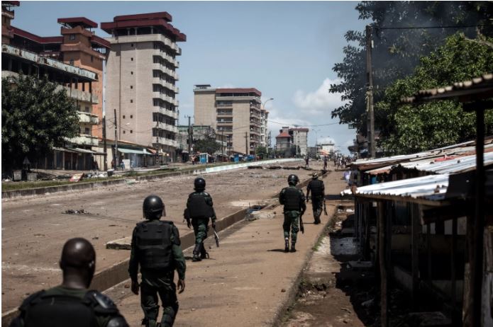 Gunfire erupts in Guinea as president heads for third term Afro News Wire