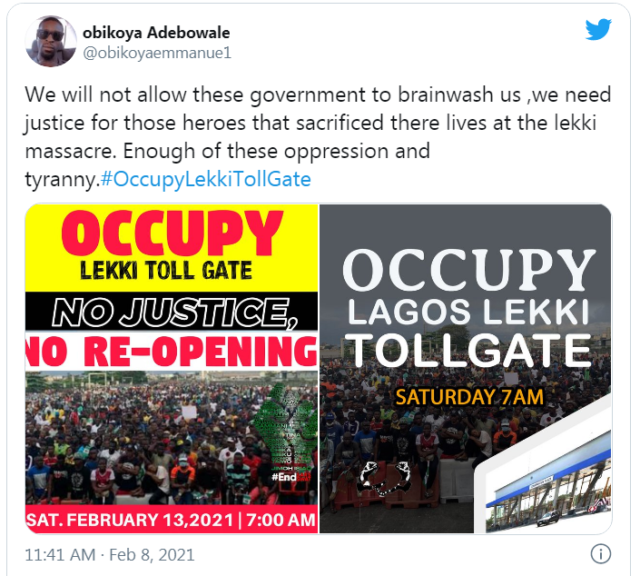 #Occupylekkitollgate trends as Nigerians set date for fresh protest Afro News Wire