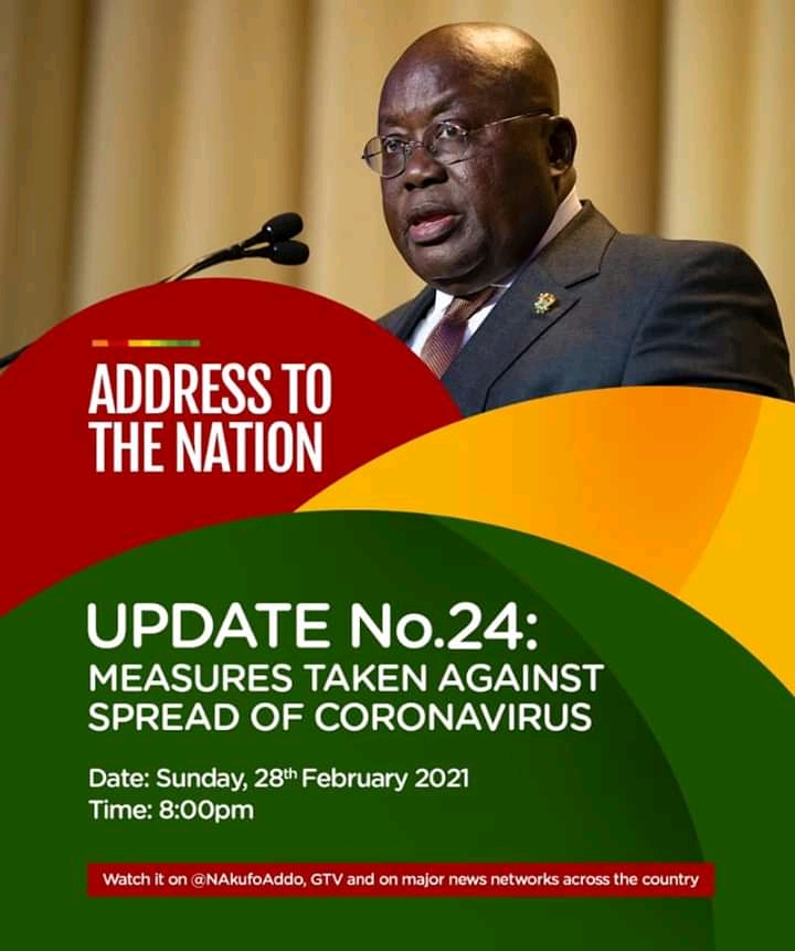 Nana Addo to update the nation tonight Afro News Wire