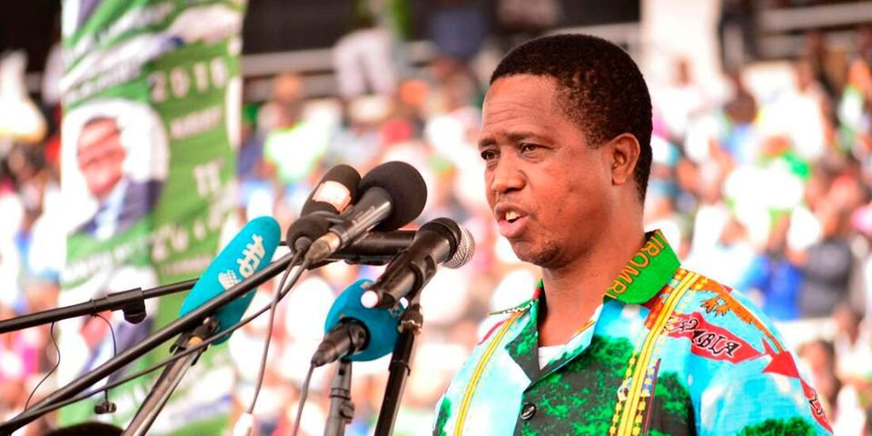 President Edgar Lungu collapsed at defense day event Afro News Wire