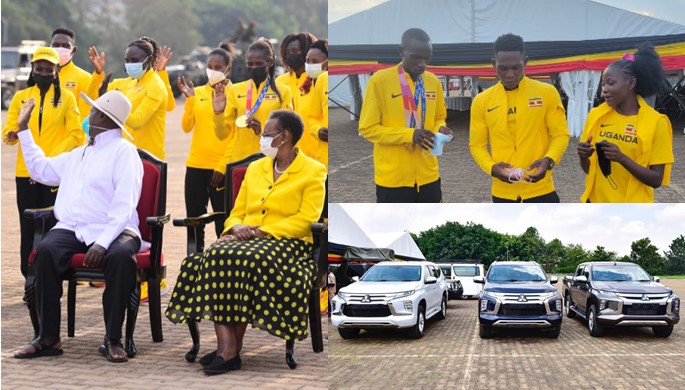 Tokyo Olympics: Ugandan Olympic medal winners rewarded with new cars, monthly salaries Afro News Wire