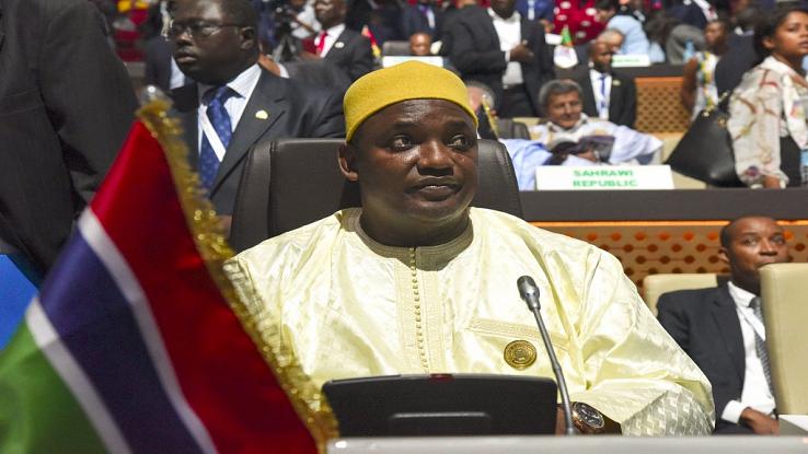 Gambia's president declares his bid for December election Afro News Wire
