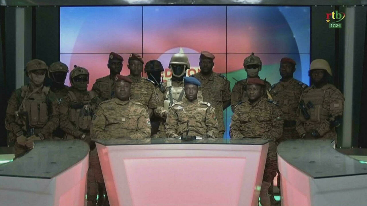 The Military in Burkina Faso announce take over on live TV. Afro News Wire