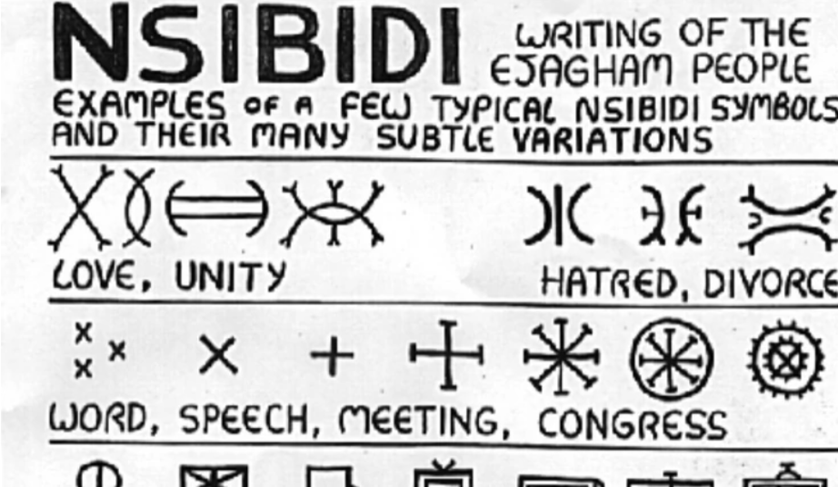 Nsibidi: The ancient Nigerian Igbo system of writing? Afro News Wire