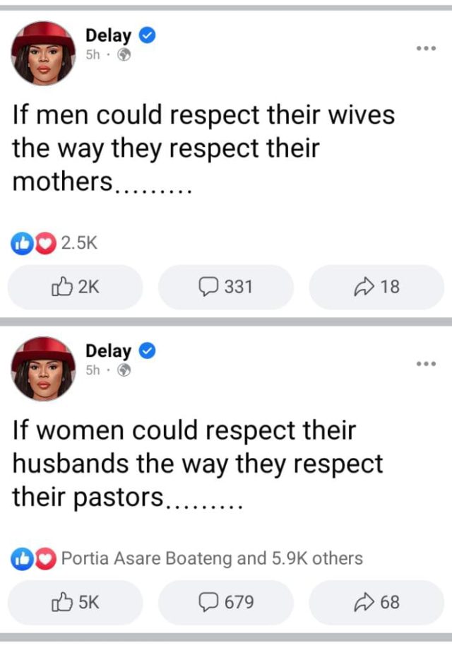 If Women Could Respect Their Husbands Like They Respect Their Pastors, Most Marriages Will Succeed – Delay Afro News Wire