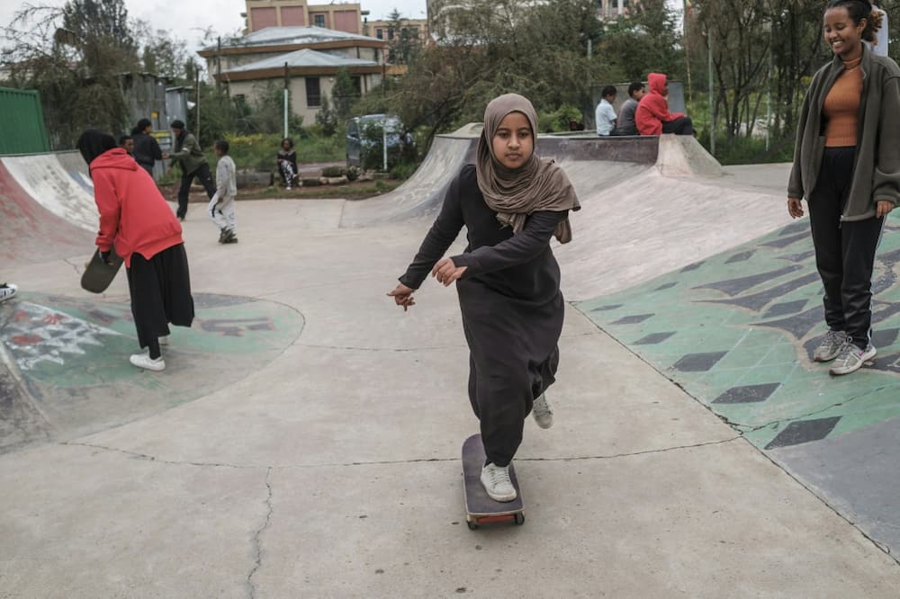 Ethiopian women defy stereotypes and revel in skating. Afro News Wire