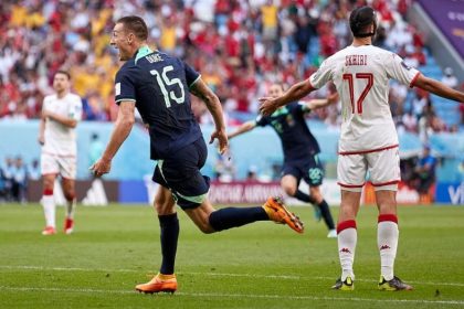 Australia winning leaves Tunisia's chances of moving on to the knockout stage in doubt. Afro News Wire