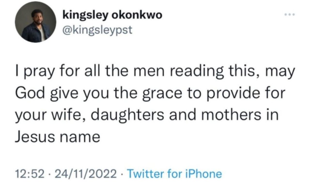 They are reporting pastor Kingsley's twitter account" - Nigerians react to a tweet shared by Pastor Kingsley Okonkwo. Afro News Wire