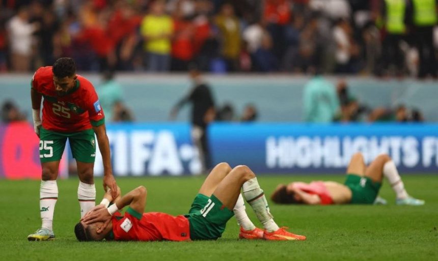 Morocco's semifinal loss to France, 0–2, was disappointing. Afro News Wire