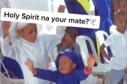 Viral video of a little girl "under the influence of the Holy Spirit". Afro News Wire