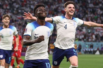England wins 3-0 against Senegal. Afro News Wire