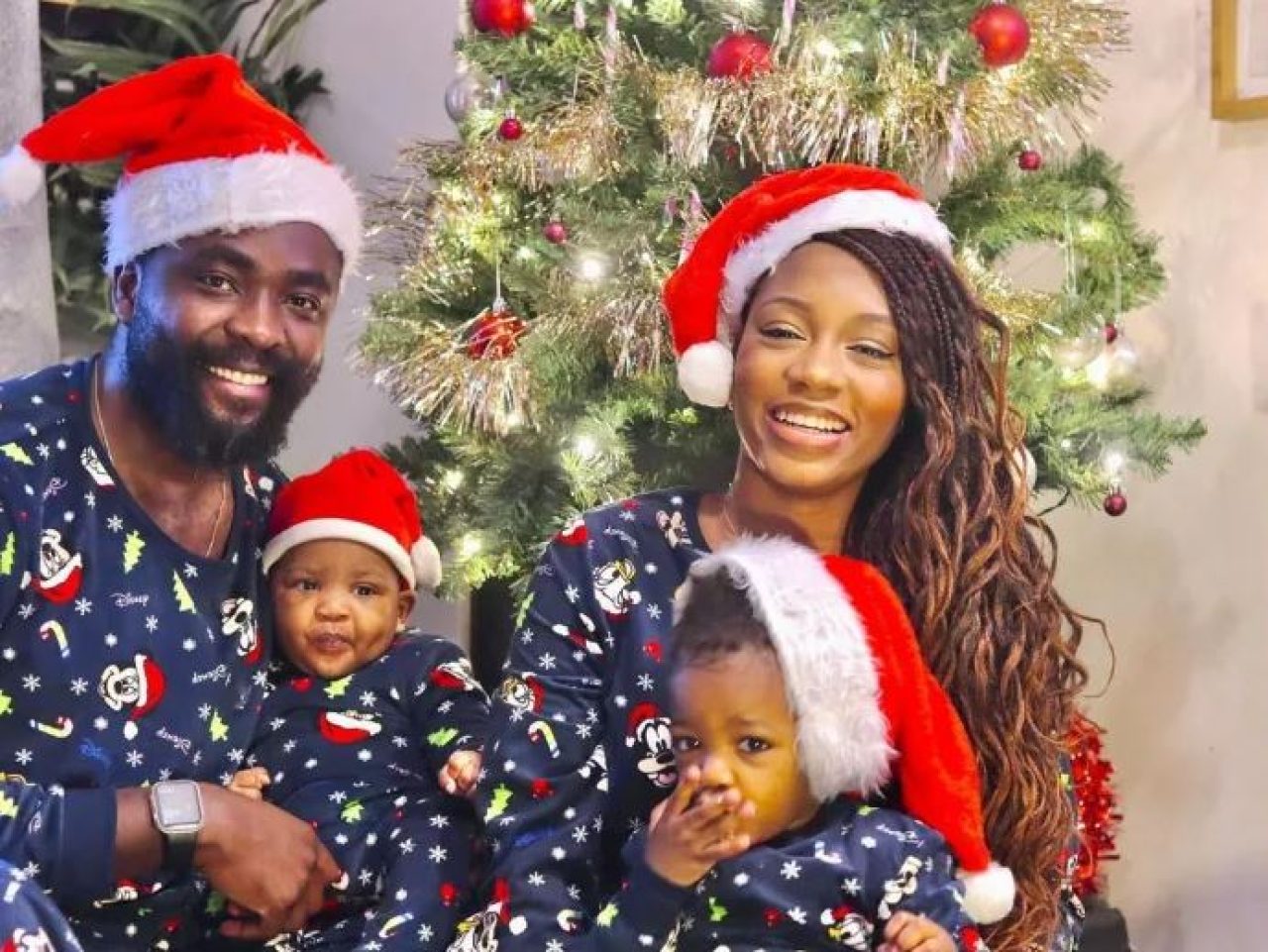 Nigerian Celebs In Matching Pyjamas For Christmas Afro News Wire