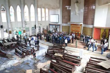 A bomb attack on a church in Congo claimed several lives. Afro News Wire