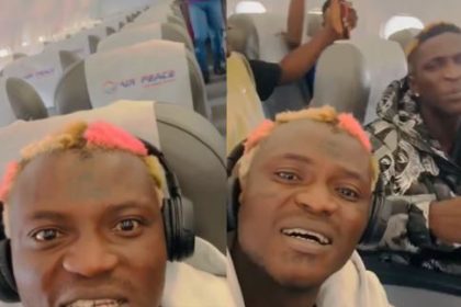 Portable insults Nigerians after boarding a plane with empty seats. Afro News Wire