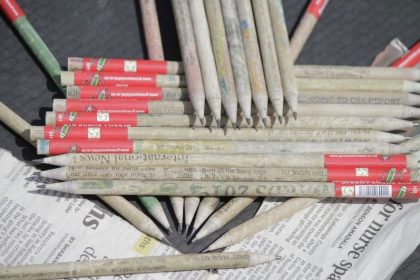Kenya creates pencils from recycled newspaper in a bid to stop deforestation. Afro News Wire