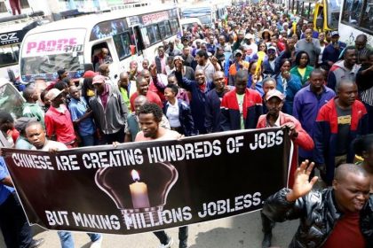 "Chinese must go!" - Kenyan traders protest against Chinese competitors Afro News Wire