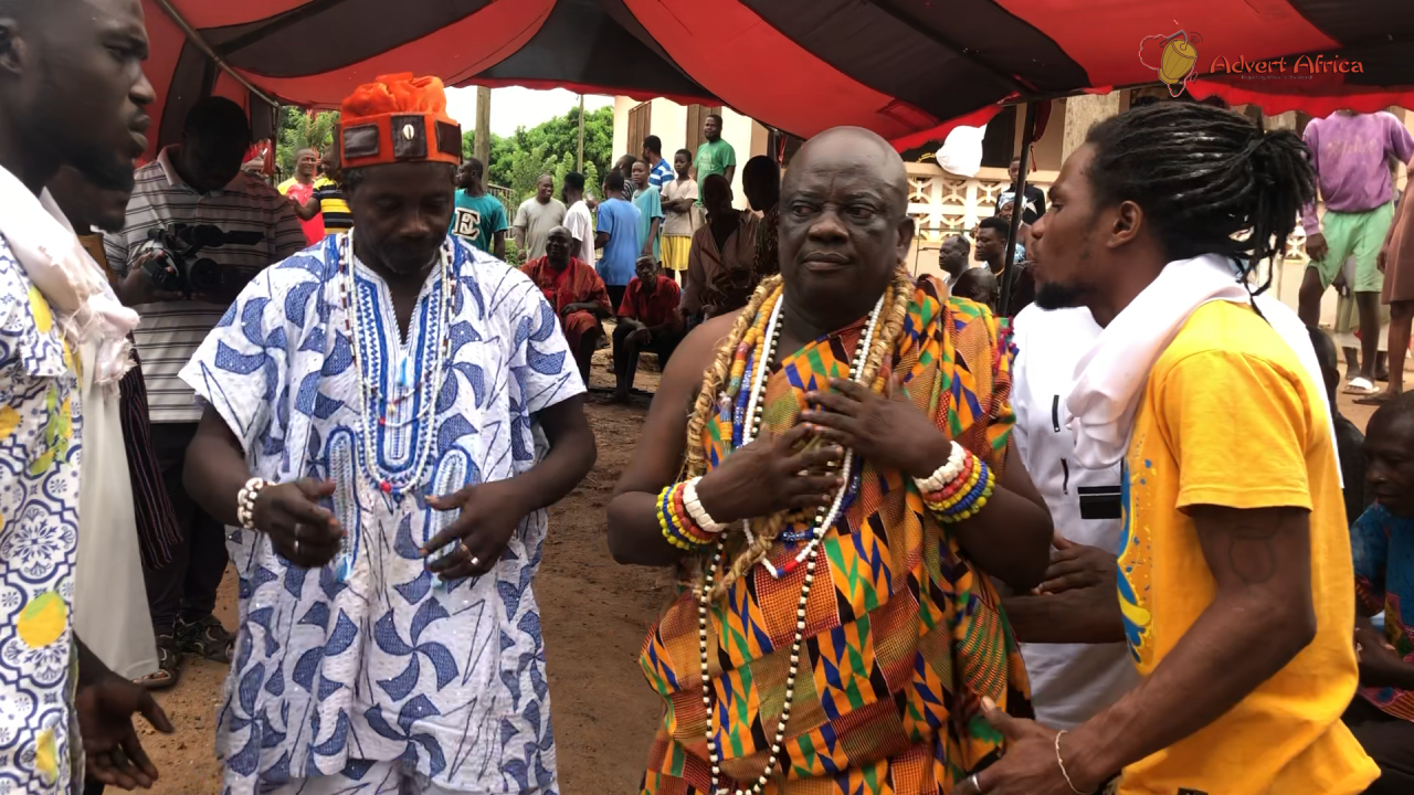 Enstoolment of Nii Amartey Quaye III as Sub Divisional Chief for Teshie Quaye Ma Afro News Wire