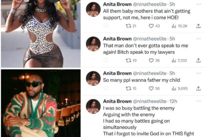 All of Davido's baby mama's will receive American work visas so they can "get what they deserve" from him - Anita Brown. Afro News Wire