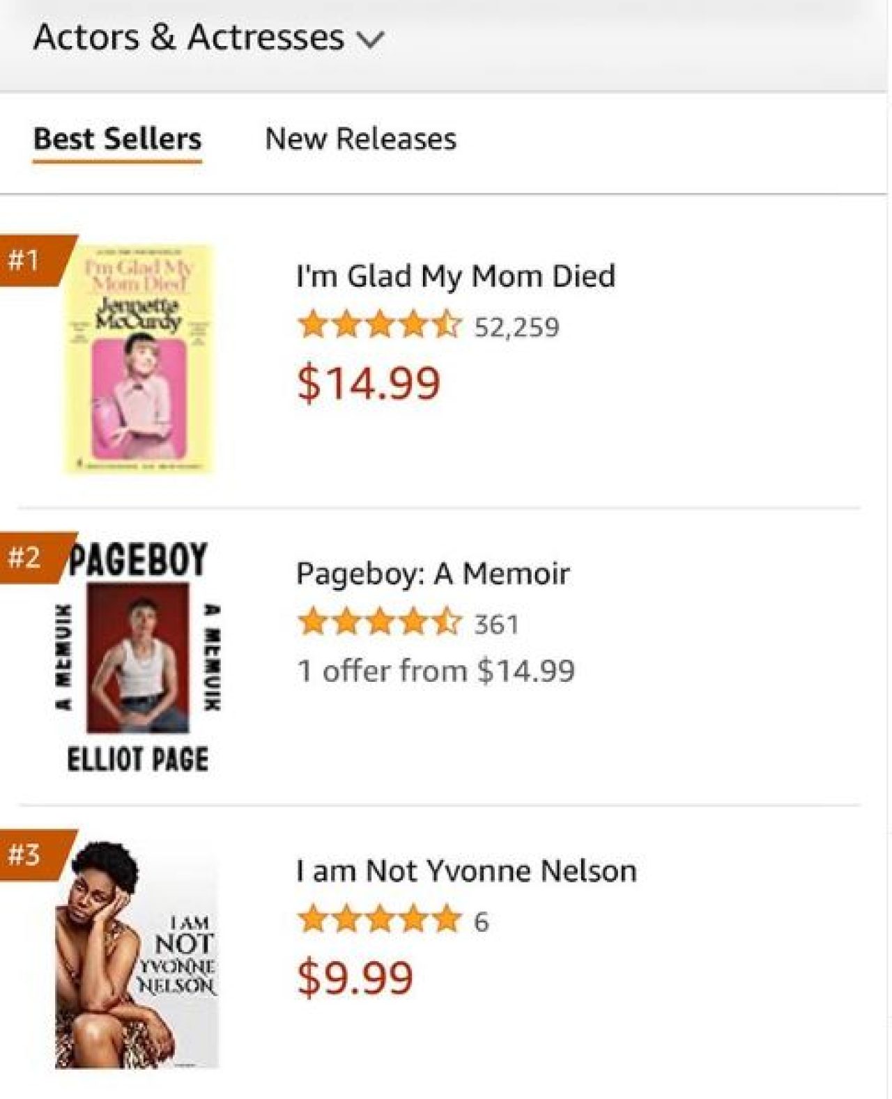 "I AM NOT YVONNE NELSON" Soars to #3 Bestseller on Amazon. Afro News Wire