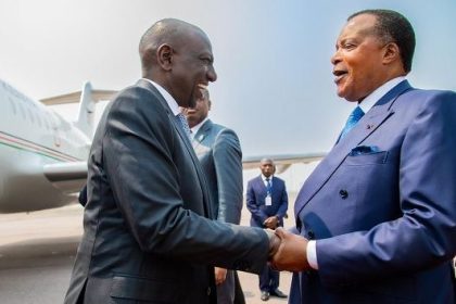 Nationals of Congo-Brazzaville will no longer need visas to enter Kenya - Ruto. Afro News Wire