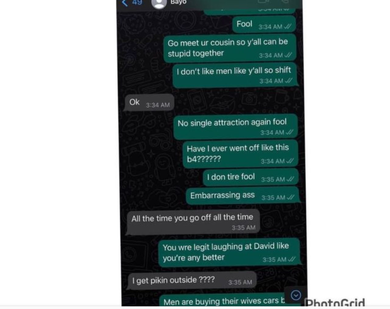 Davido’s cousin, B-Red pokes fun at him in alleged leaked chat with wife, Faith. Afro News Wire