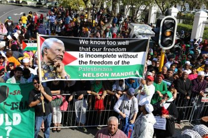 Israeli-Palestinian Conflict: South Africans show solidarity for Palestinians. Afro News Wire