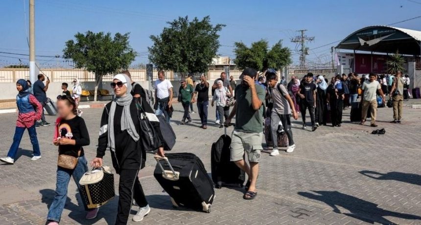 Israel-Hamas War: First Evacuees Of Foreigners and Dual Nationals Depart Gaza Strip for Egypt Afro News Wire
