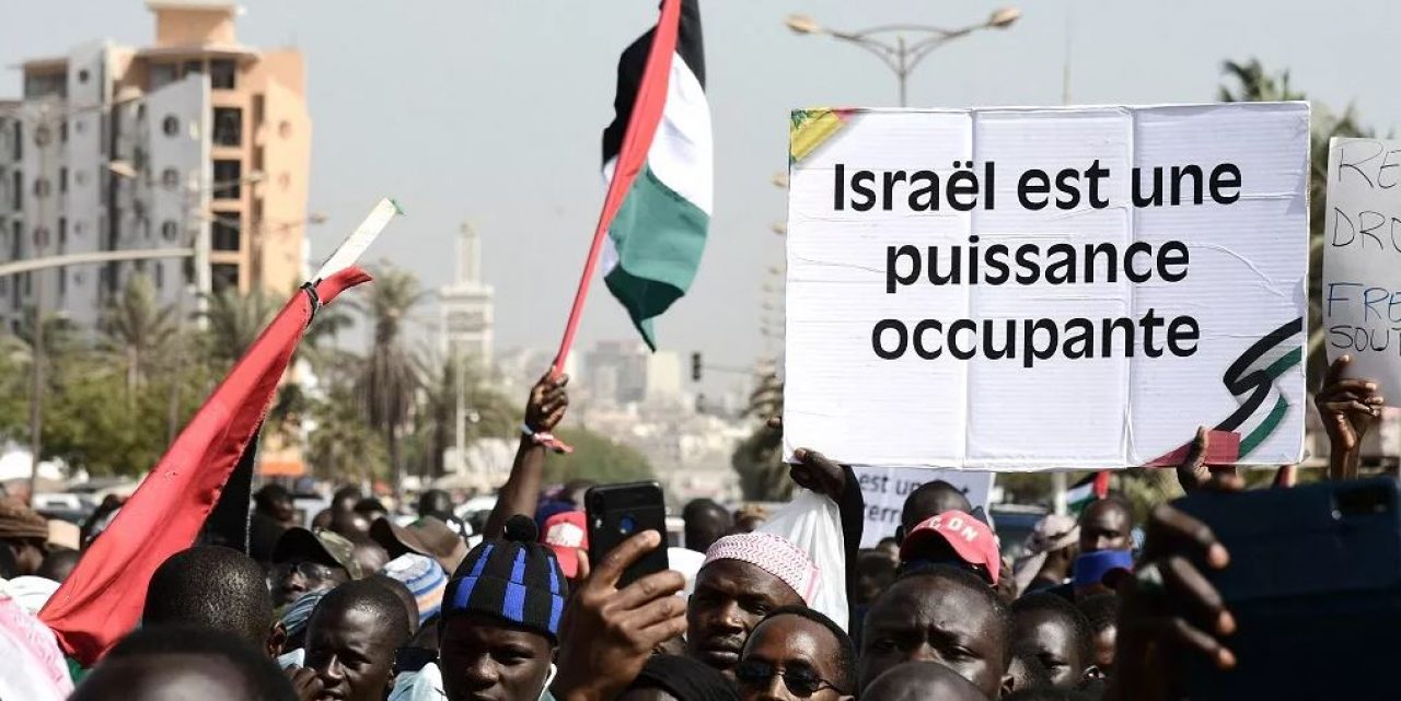 Senegalese show support for Palestinians Afro News Wire