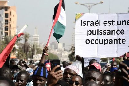 Senegalese show support for Palestinians Afro News Wire