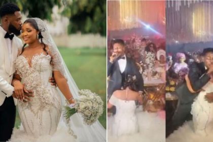 Husband of Nollywood Actress Speaks Up After Wife Was Blasted For Kneeling For Singer Moses Bliss. Afro News Wire