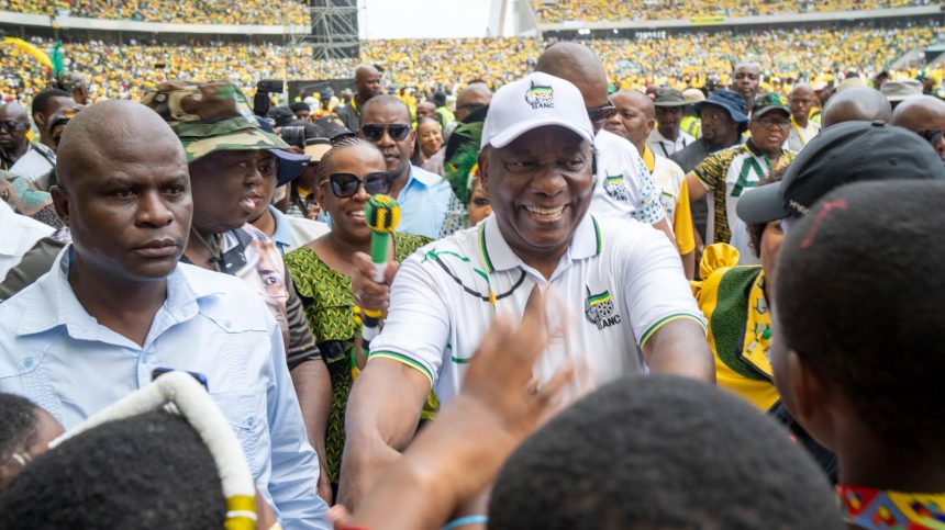 The African National Congress (ANC) in South Africa unveils its manifesto in anticipation of the upcoming May election. Afro News Wire