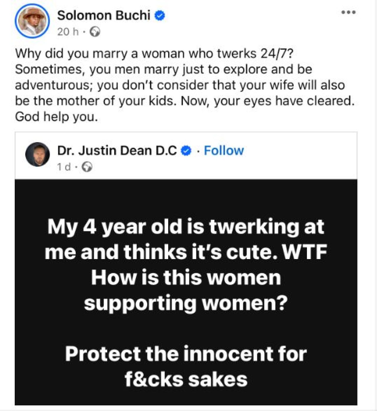 "You wanna marry a baddie, but don't want a baddie daughter?" - Korra Obidi's ex-husband tackled after he lamented about their four year old daughter twerking AdvertAfrica News on afronewswire.com: Amplifying Africa's Voice | afronewswire.com | Breaking News & Stories