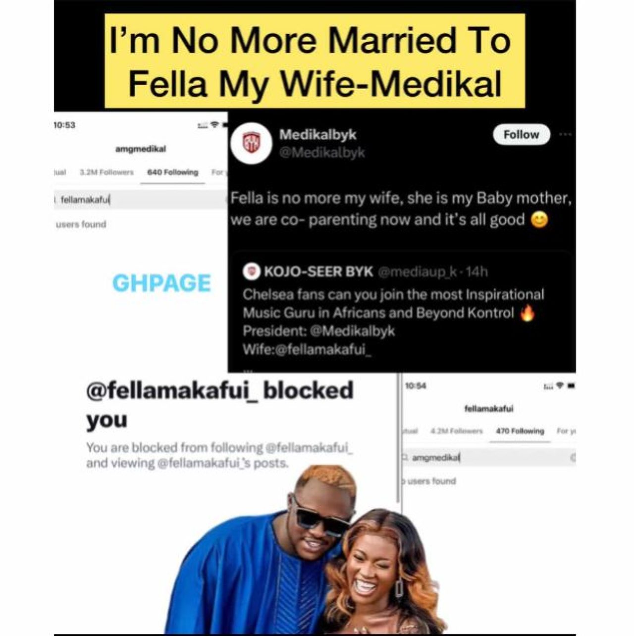 The Cause of Fella and Medikal's Separation Revealed Afro News Wire
