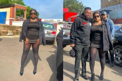 Actress Responds to Criticism Over Outfit Choice at Jnr Pope's Funeral Afro News Wire