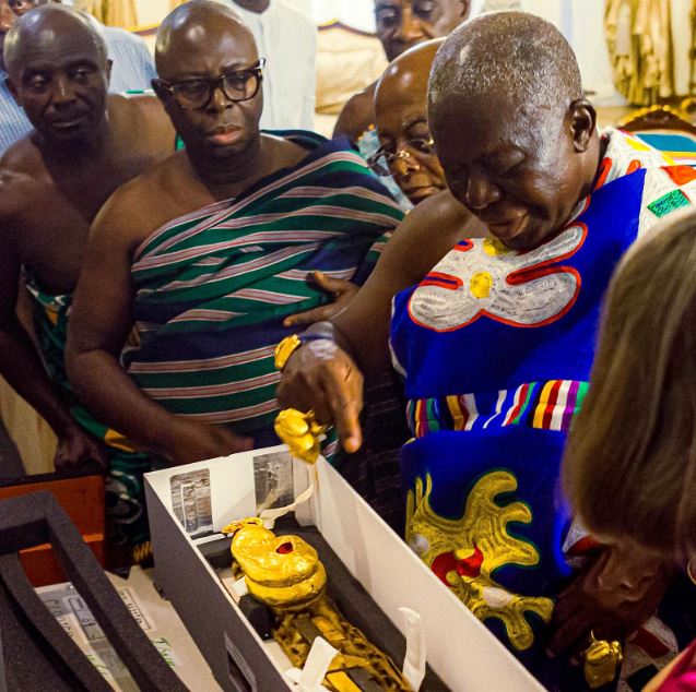 Ghanaians celebrate as Stolen Asante Gold Artifacts Go on Display Afro News Wire