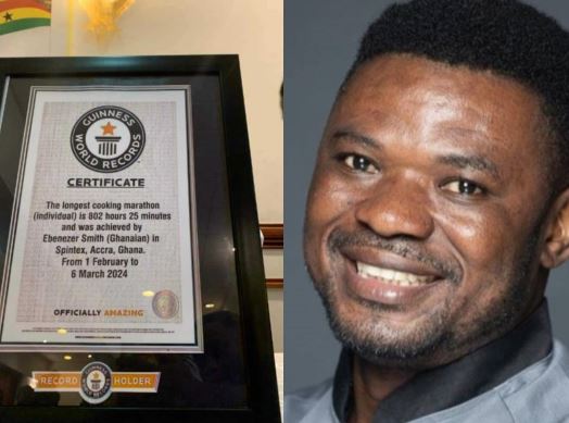 Ghanaian Chef Arrested for Alleged Fraud, Accused of Forging Guinness World Records Certificate Afro News Wire